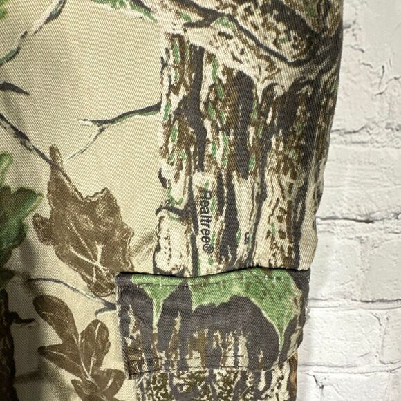 Vintage Wall’s Outdoor Camo Pants Men's 34-36 Real Tree Hunting Hiking Outdoors - Picture 5 of 14
